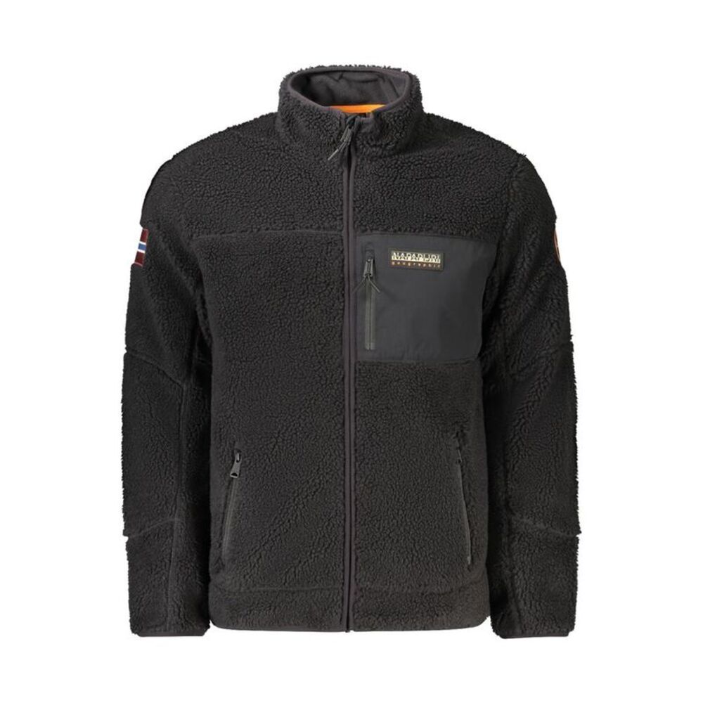 Napapijri Black Polyamide Men's Men's Jacket